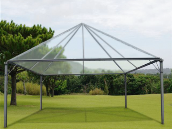 tenda transparente cristal para alugar