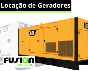 Aluguel de gerador de energia elétrica para todas as ocasiões